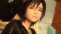 Xion smiling at her friends in the opening.