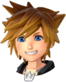 Sora's normal Light Form Sprite when visiting Toy Box.