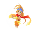 Rikku's ★/2★ Medal render.