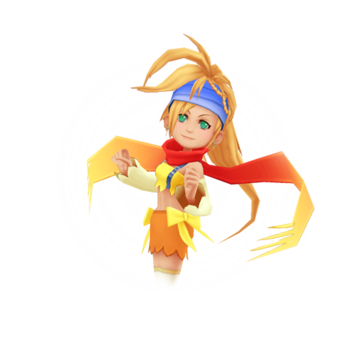 Rikku render from KHUX (none of her renders had the same pose as the combined render from KHII