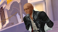 Master Xehanort approaches Terra outside.