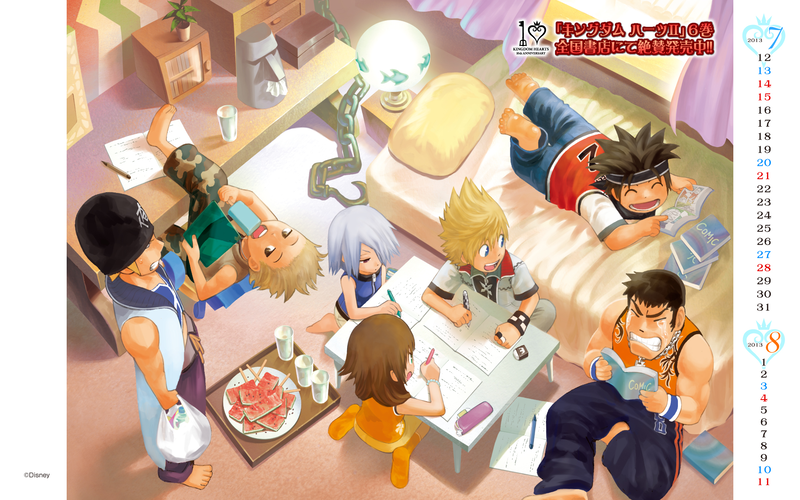 File:Kingdom Hearts 10th Anniversary wallpaper 07.png