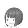 the Straight short bob (ストレートショートボブ, Sutorēto shōto bobu?) hairstyle
