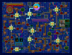 The full Stat Matrix with no Bug Chips demolished and no chips installed.