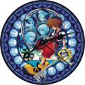 Central clock; art from Kingdom Hearts II.