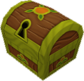 A small chest as it appears in the 100 Acre Wood