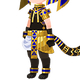 Male Anubis set
