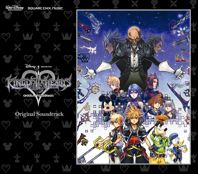 File:Kingdom Hearts HD 2.5 ReMIX Original Soundtrack Cover.png