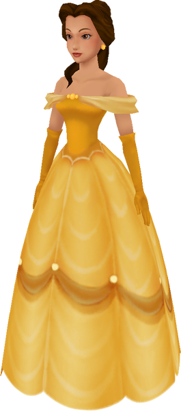 File:Belle (Ball Gown) KHII.png