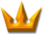The crown that appears on post credits savegames
