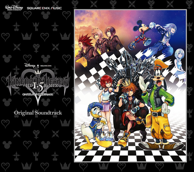 File:Kingdom Hearts HD 1.5 ReMIX Original Soundtrack Cover.png