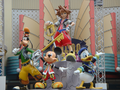 The Kingdom Hearts Re:coded statue at Tokyo Disney Resort.
