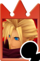 Cloud's second Attack Card during his boss fight.
