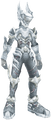 Ventus in his Keyblade Armor after being frozen by Master Xehanort.