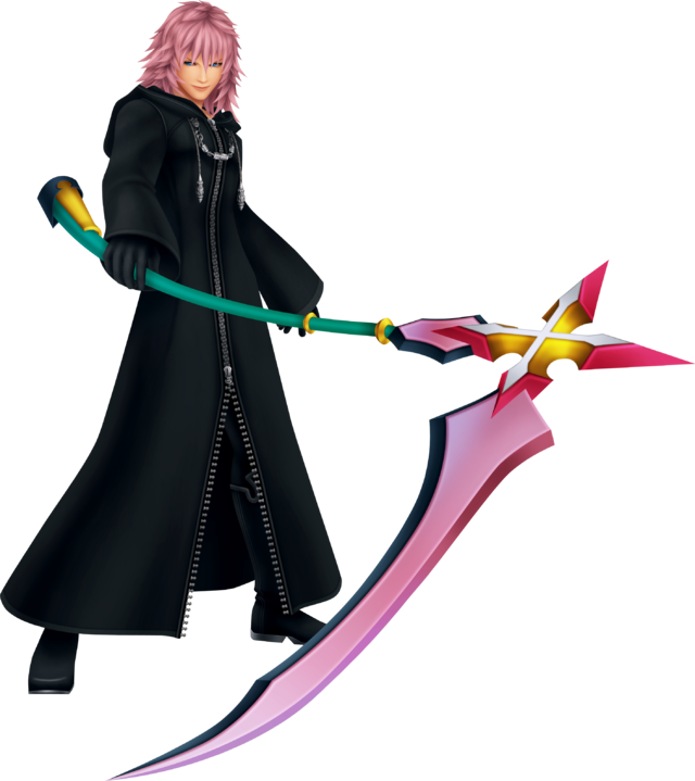 Some old AU art I dug up of Marluxia, where he tries to improve on