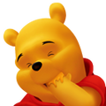 Winnie the Pooh's journal portrait in Kingdom Hearts HD 1.5 ReMIX.