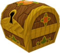 A large chest as it appears in the 100 Acre Wood