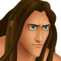 Tarzan's journal portrait in Kingdom Hearts HD 1.5 ReMIX.