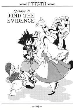 Episode 11 - Find the Evidence! (Front) KH Manga.png