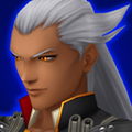 Ansem's Attack Card portrait in the HD (PS4 onwards) version of Kingdom Hearts Re:Chain of Memories.