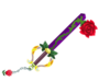 The second upgrade of the Divine Rose (ラヴィアンローズ, Ra Vi an Rōzu?) Keyblade.
