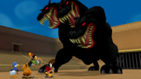 In-game screenshot of Cerberus.