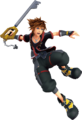 Another render of Sora's Kingdom Hearts III outfit.