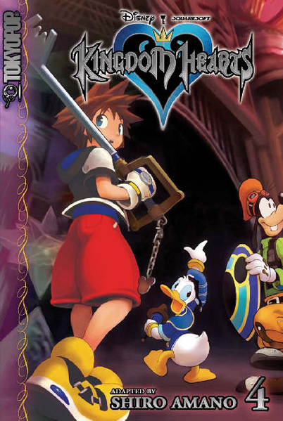 File:Kingdom Hearts, Volume 4 Cover (English).png