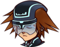 Sora's The Grid sprite when he is in critical condition.