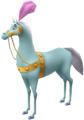 A horse [KH Uχ][KH BbS]