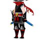 Ninja of the Raven set