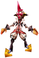 Xion's base form prior to her boss battles