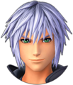 Unused idle sprite of Riku not in combat with his second hair style when playable, later used in the Limit Cut episode of Kingdom Hearts III Re Mind.