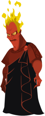 Hades as he appears during the boss battle