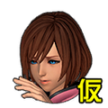 Unused idle sprite of Kairi with low health.