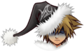 Sora's Christmas Town sprite when he is in critical condition during Final Form.