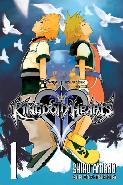 File:Kingdom Hearts II, Volume 1 Cover (Yen Press).png