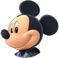 Unused idle sprite of Mickey not in combat.