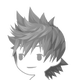 Roxas Style hairstyle