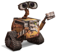 A render of WALL-E for the Magazine's "Where's WALL-E"
