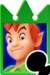 Sprite of the Peter Pan card from Kingdom Hearts Re:Chain of Memories