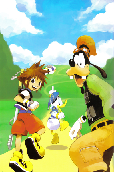 File:Kingdom Hearts Chain of Memories Novel 1 (Textless).png