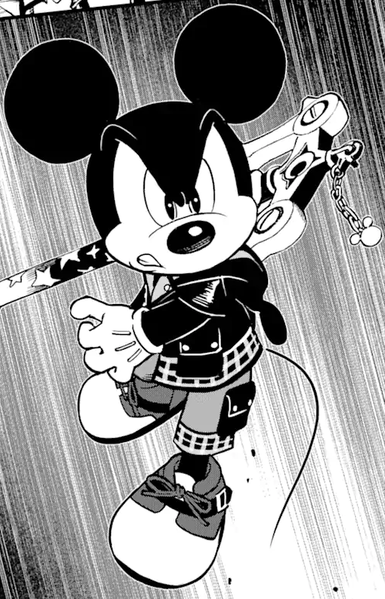 File:Mickey Mouse KHIII Manga.png