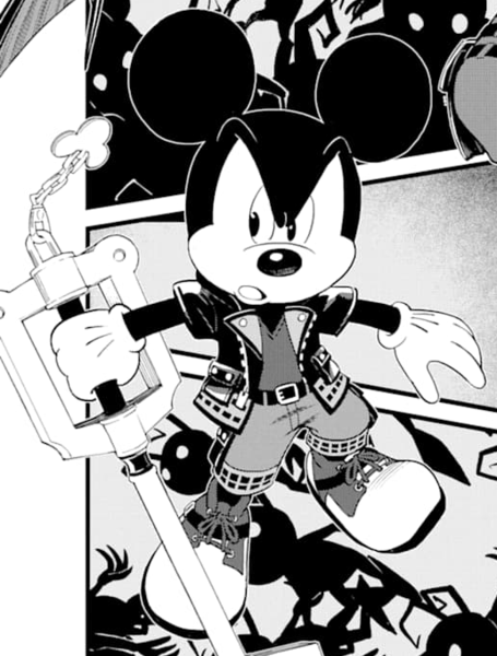 File:Mickey Mouse KHIII Manga.png