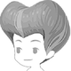 Lady Tremaine Style hairstyle