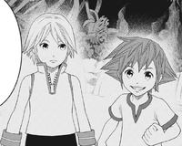 Young Sora and Riku KHIII Manga.png