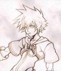 Roxas Early Concept.png