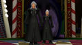 Xemnas and Young Xehanort in Prankster's Paradise.
