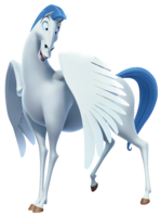 Official render for Pegasus in Kingdom Hearts III