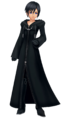 A render of Xion without her hood on